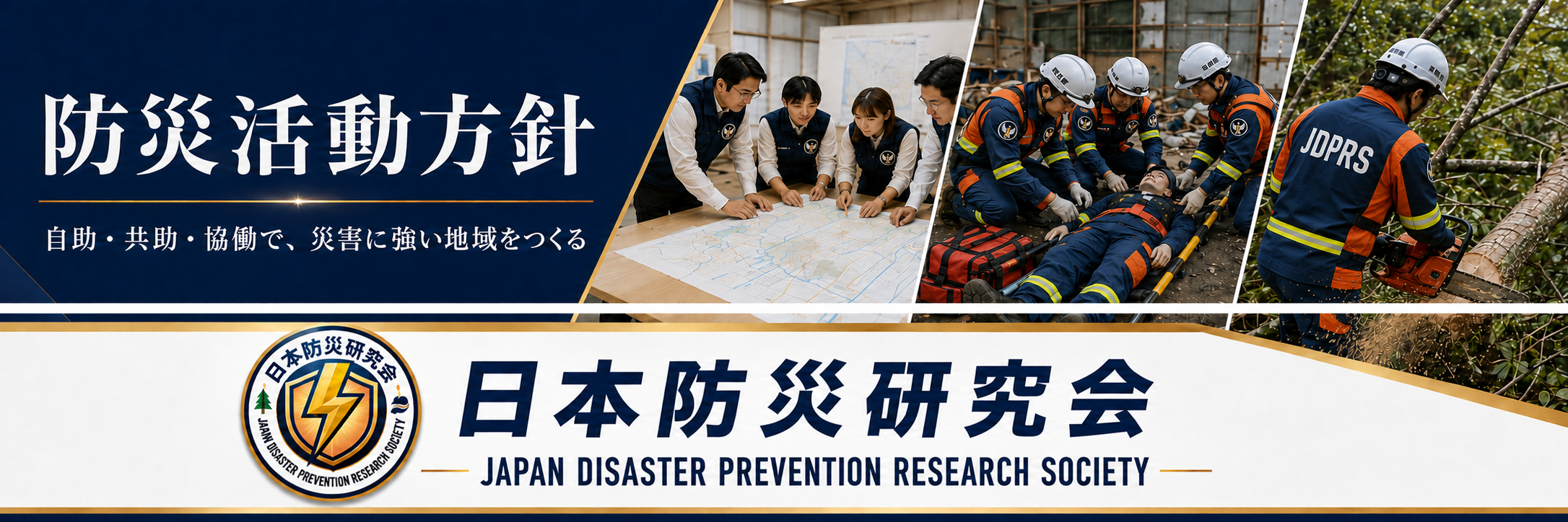 自助・共助・協働で、災害に強い地域を作る